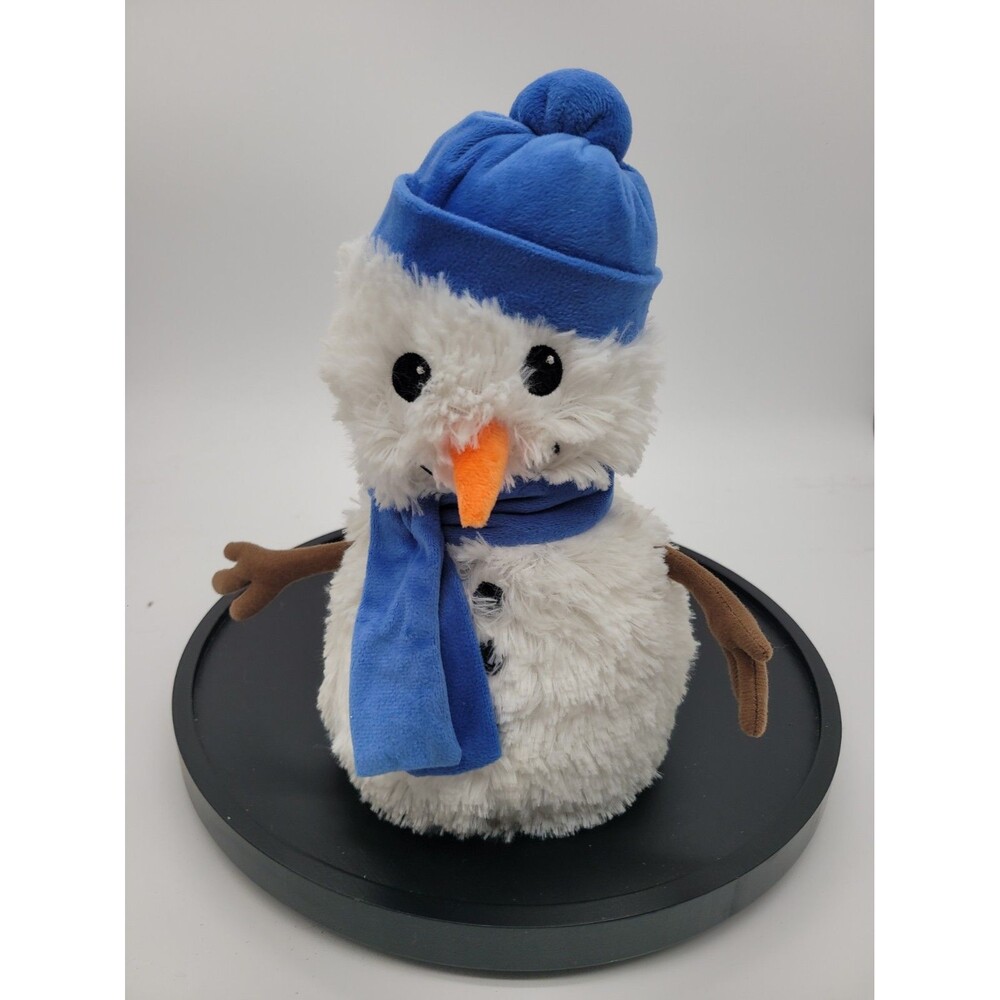 Warmies Snowman Plush Microwavable Heated Stuffed Animal Lavender Scent 11"